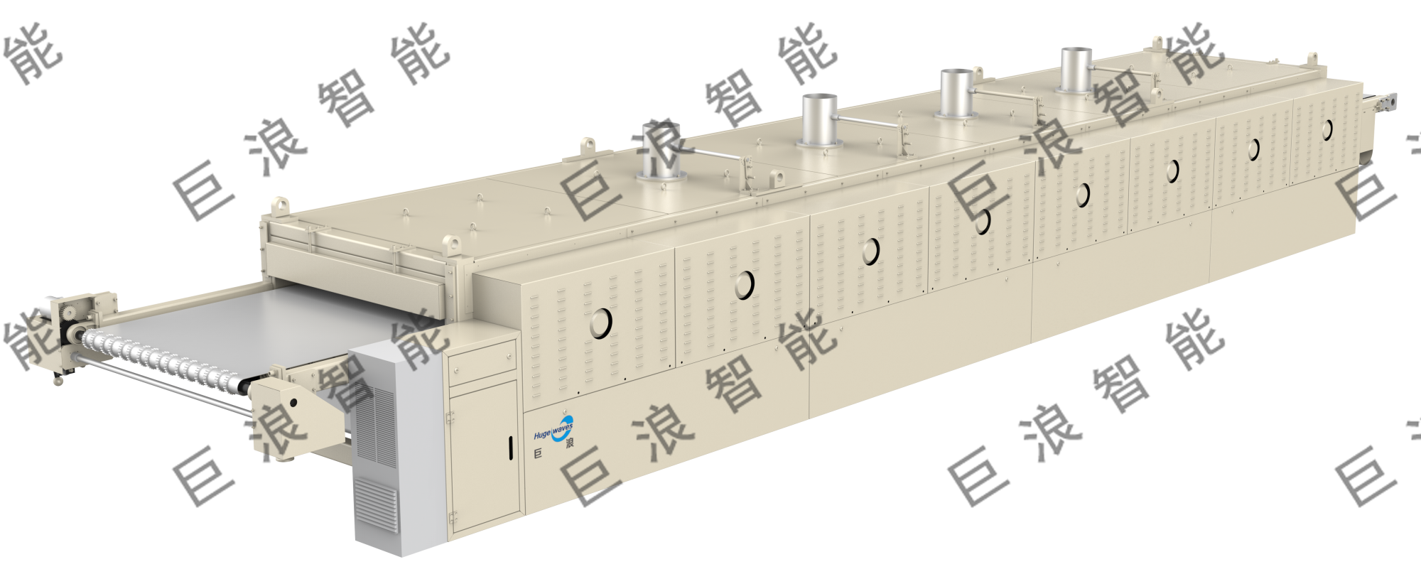 固定式熱風循環(huán)隧道烘箱